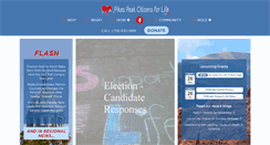 Desktop Screenshot of ppcitizensforlife.org